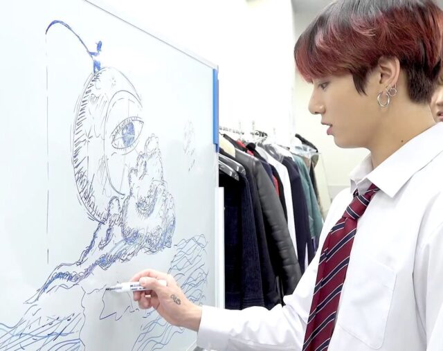 bts(防弾少年団)ジョングクの絵の才能が凄い!上手いと評判でグッズにもなった?