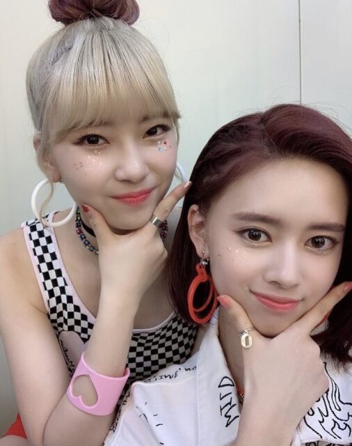 NiziU(ニジュー)のマユカのメイク方法！すっぴんとの比較。