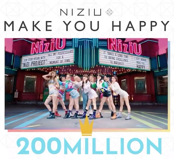 niziu(ニジュー)のmake you happyの歌詞の意味と歌割り・パートについて