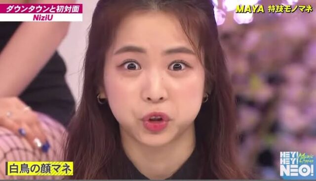 NiziU(ニジュー)マヤの自己紹介に注目！ものまねが得意って本当？