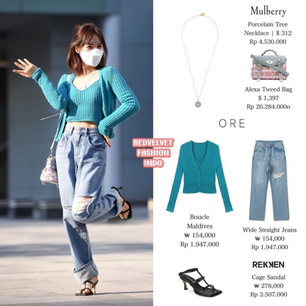 RedVelvet(レッドベルベット)ウェンディの私服やメイク法に注目!愛用ブランドは?