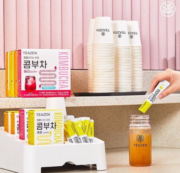 BTS(防弾少年団)のジョンググのオススメ飲み物「コンブチャ(昆布茶)」の作り方!ゆずやレモンも入れる?韓国でも人気?