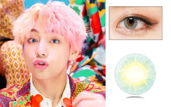 BTS(防弾少年団)V(テテ/ヴィ)のオッドアイ!よく使うカラコンの色は緑?ルナグレー?
