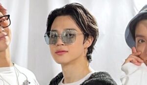 BTS ジミンがアメリカでつけていたロン毛のエクステが可愛い！