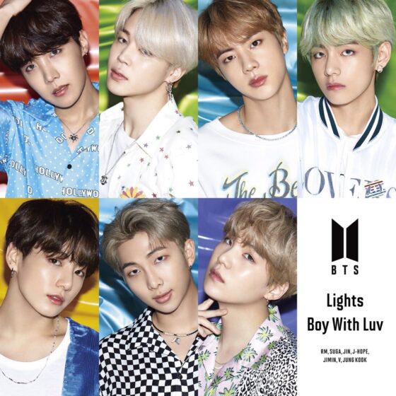 BTS(防弾少年団)のlightsは5形態販売！読み方や和訳をご紹介します。