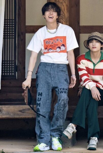 BTS J-HOPE(ホソク)私服のブランドは？帽子・着用スニーカーも紹介