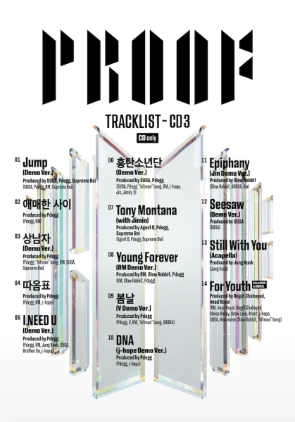 BTS2022最新アルバム「Proof」発売決定！発売日や内容、特典は？