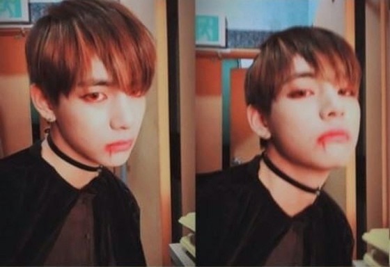 BTS テテ(v/キムテヒョン)の白雪姫姿が可愛い!仮装して披露した曲名は?