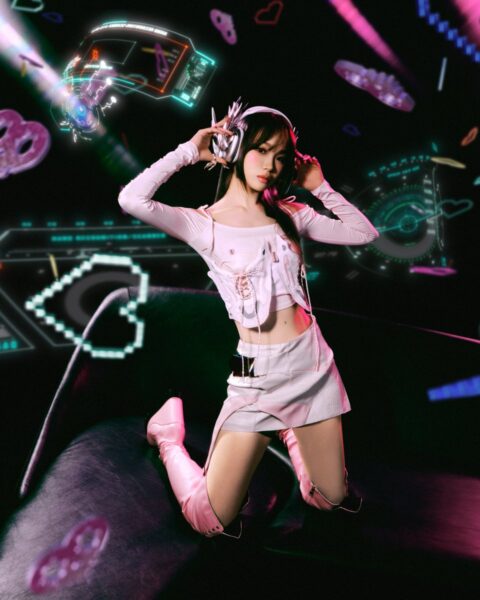 ルセラフィム(LE SSERAFIM)カズハはクール系メイク!コスメやスキンケアを調査